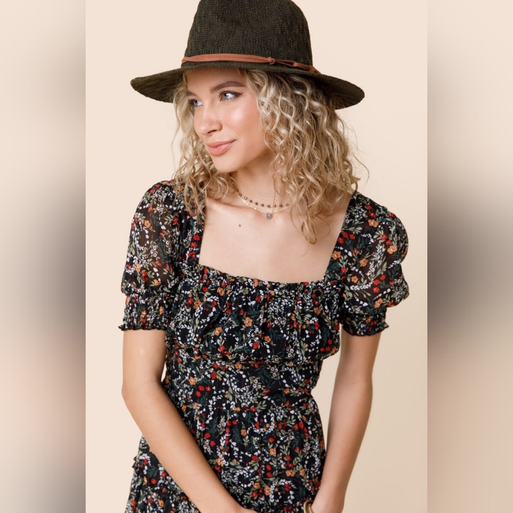Trixxi floral dress